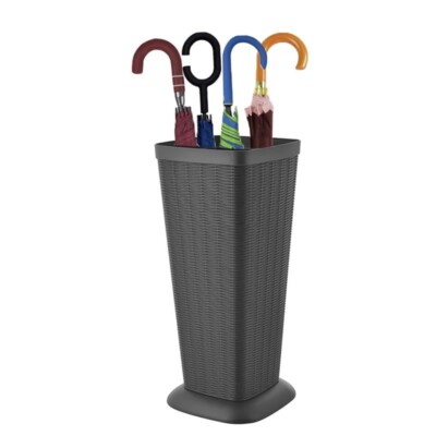 Portaombrelli Blim Grigio - Design Pratico Per Ingresso O Ufficio 24x26x55 Cm - Foto 7