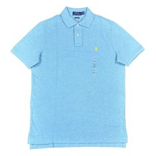 Polo Ralph Lauren Short Sleeve Classic Fit Solid Polo Shirt w/ Pony - Light Blue