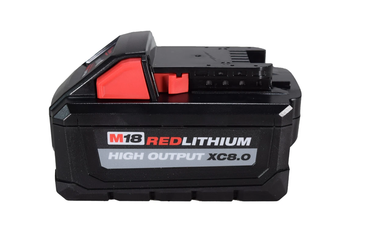 8.0 battery milwaukee outlet