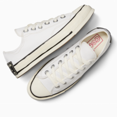 Converse Chuck 70 Sketch Low Top White Sneakers - A08525C