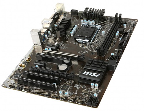 MSI B150-A PRO Motherboard Intel B150 LGA 1151 ATX DDR4 USB 3.1 Core DVI-D RJ-45 - Picture 2 of 4