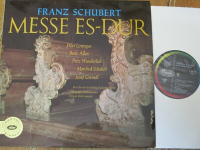 K 80725 Schubert Mass No. 6 in E flat / Lorengar / Leinsodrf / BPO etc. 