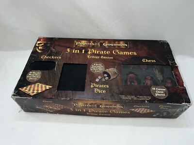 Disney Pirates of the Caribbean 3 in 1 Pirate Games Trilogy Edition 2007 (Read)