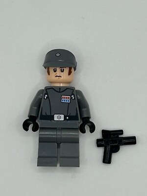 Lego Star Wars Minifigur Imperialer Offizier Major / Colonel - sw0877  TOP