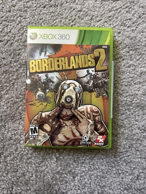 Borderlands 2 (Microsoft Xbox 360, 2012)-booklet missing