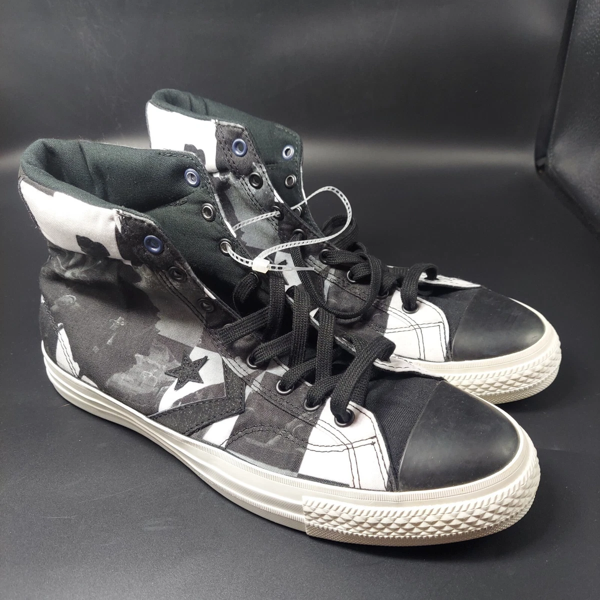 Converse Cons Star Player Mid George Washington Canvas Shoes 147392C Mens Sz 9
