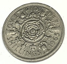 # C7762    GREAT BRITAIN     COIN,     FLORIN   1965