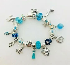 JASMINE~Princess Charm Bracelets~2 STYLES~choose your favorite 4 your fan~DISNEY