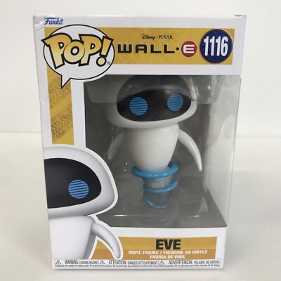 Funko Pop! Disney: Wall-E - Eve #1116 4.75  Tall Collectible Brand New NIB