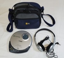 Coby Model CX-CD116 Ultra Slim Portable CD Player w/ New KOSS Headphones  Case