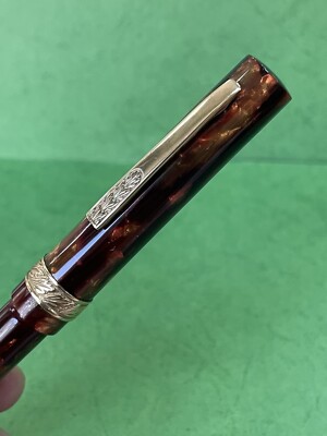Authentische STIPULA FLORENTIA Bernstein EDITION VON 922 Kugelschreiber Goldr...