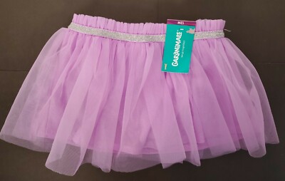 Lavender Tutu Skirt w/Glitter Halloween Costume Dress Up Photos Garanimals NEW