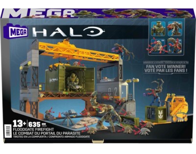 Mega Construx Halo Floodgate Firefight Amazon Exclusive Fan