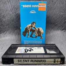 Silent Running VHS Tape 1977 MCA Rainbow Bruce Dern The Drones Joan Baez Song