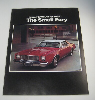 1975 Plymouth Fury Sales Brochure 