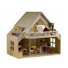 Rülke 23161 Puppenhaus "Haus mit Balkon" Erzgebirge