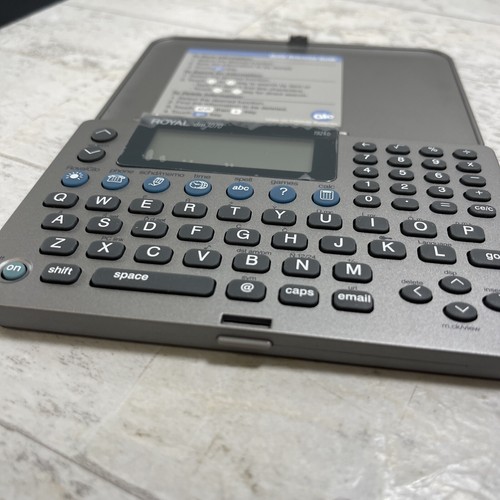 Royal Electronic Pocket Organizer Business Personal Calculadora DM3070 192 KB 🙂 - Imagen 6 de 15