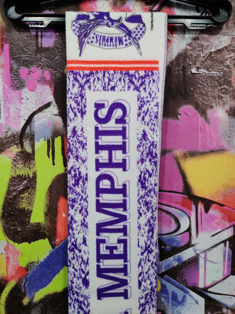 AUSTRIA WIEN MEMPHIS 90's schal scarf écharpe sciarpa