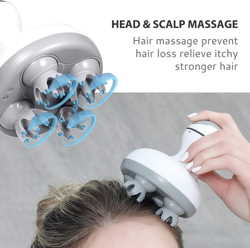 Electric Scalp Massager Portable Handheld ST-701 - Picture 2 of 6