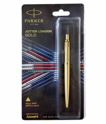 Buy Parker Jotter Standard Ball Pen With Gold Trim Online In India - Foto 2