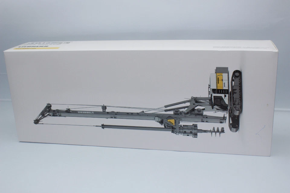 Plataforma de perforación rotativa NZG 1070 Liebherr LB 45.1 1:50 nuevo embalaje original Foto 3 de 4