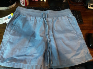 Orvis Women's Pull-On Casual Shorts Blue Small