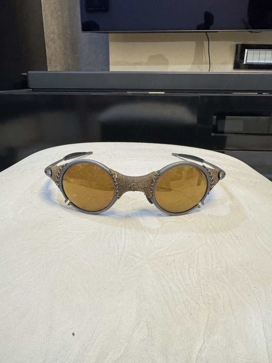 Vintage OAKLEY MARS Serialized Leather X-Metal Sunglasses Vintage OAKLEY MARS Serialized Leather X-Metal Sunglasses