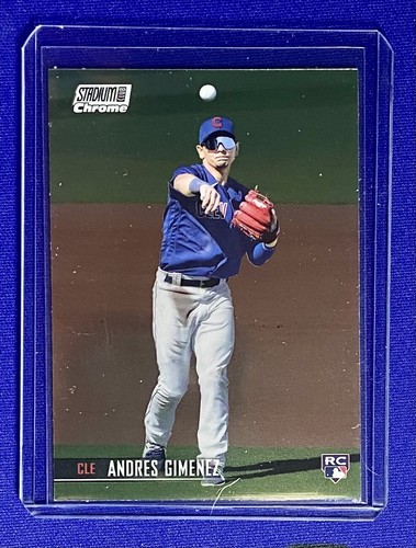 Topps Stadium Club 2021 base cromada Andrés Giménez #178 - Imagen 2 de 3