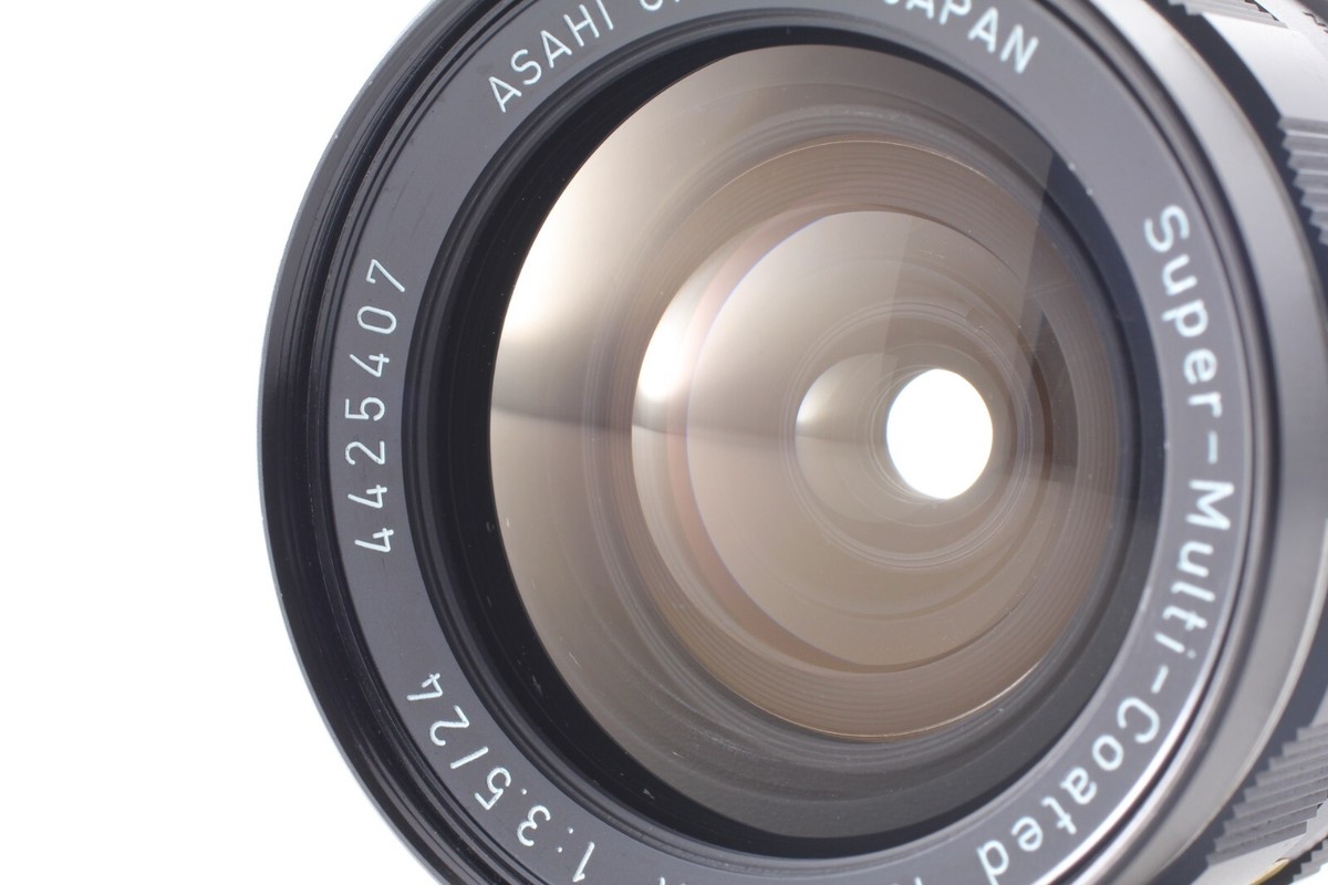 【貴重】 PENTAX SMC TAKUMAR 24mm F3.5 M42 MINT w/ Genuine Hood] Pentax SMC Takumar 24mm F3.5 Wide