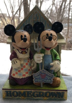 Jim Shore Walt Disney Showcase Collection Mickey Minnie Mouse