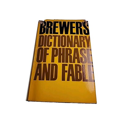 Brewers Dictionary of Phrase and Fable 1965 Hardback Book | eBay UK