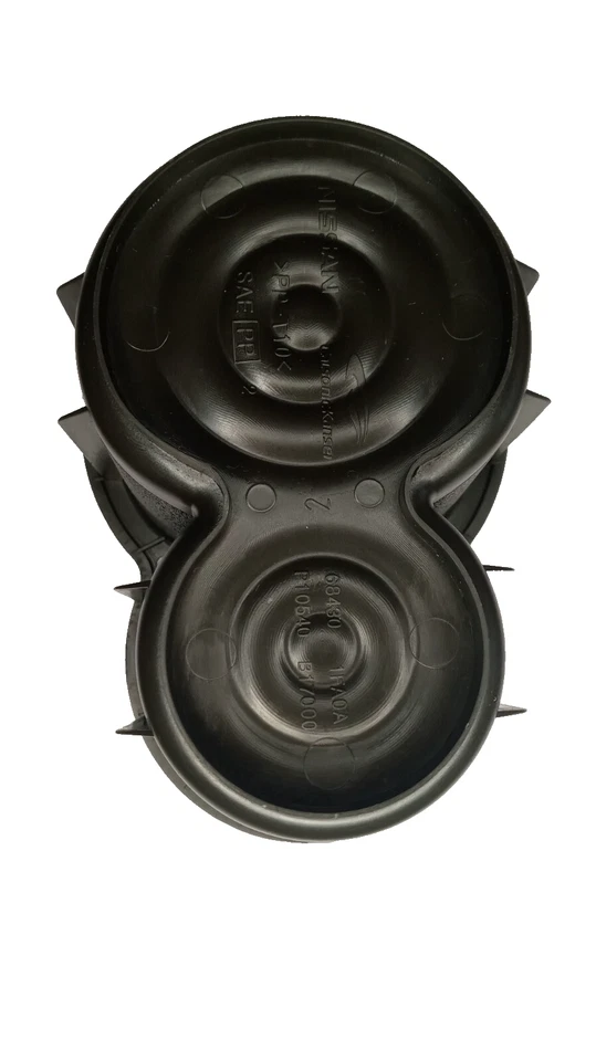 09 10 11 12 13 14 Nissan Cube Dash porta-copo inserção 68430-1FA0A FABRICANTE DE EQUIPAMENTO ORIGINAL - Imagem 2 de 4