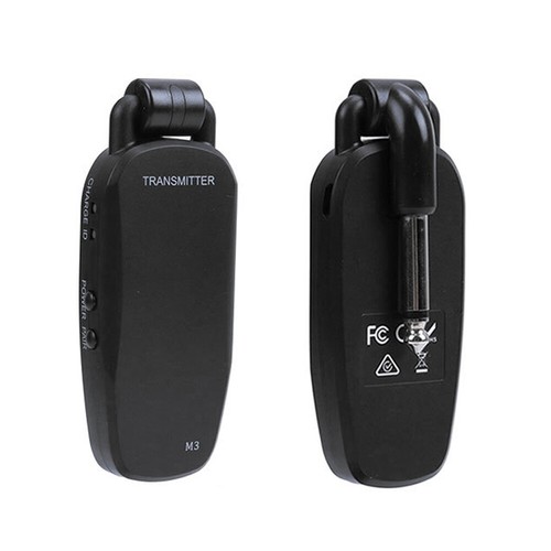 UHF Wireless Electric Guitar Bass System Transmitter Receiver Rechargeable H9N9 - Picture 3 of 8
