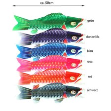 Windspiel Garten Deko Fisch Fahne Koi Japan Karpfenflagge Garten Hängen hängen