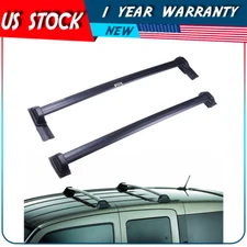 2pcs For Honda Element 2010-2011 Aluminum Roof Rack Cross Bars Luggage Carrier