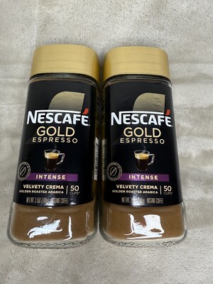 Lot of 2 - Nescafe Gold Espresso Intense 3.5 OZ