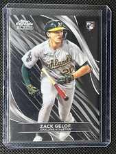 2024 Topps Chrome Black Baseball Zack Gelof Rookie RC Oakland Athletics #40
