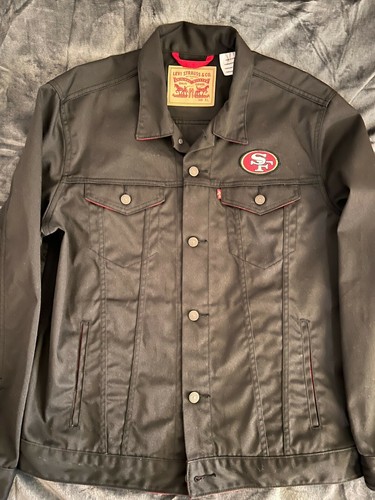 Black Twill Trucker Jacket 