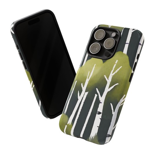 Birch Forest Cell Phone Case, Tough Case, Nature Mobile Phone Cover, Most Models - 第 41/231 張圖片