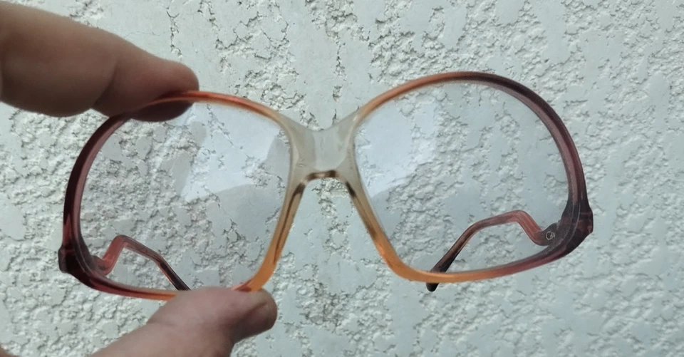 PIEDRAS PRECIOSAS CAZAL SERIE 2: diseño celeste Cazal 102 simulado con citrino NUEVO EN STOCK. Video Foto 2 de 4