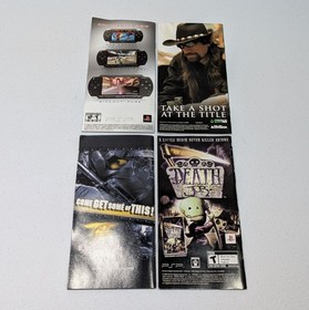 Sony Playstation Portable PSP Manuals Booklets Only Lot of 12 Ratchet & Clank
