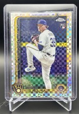 Topps Chrome Update Chad Patrick X-Fractor Rookie USC90 Brewers MLB 2025