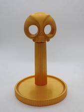 3D Printed Skull Headphone Stand Silk PLA Gaming Headset Holder Desk Organizer