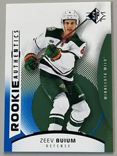 NHL 2025-26 SP Blue Rookie Authentics Zeev Buium #113