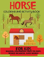 Horse Coloring And Activity Book For Kids Blue Wave Press Taschenbuch Englisch
