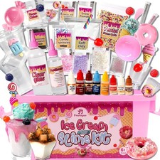 Ice Cream Slime Kit for Girls, Amazing Making to Make...