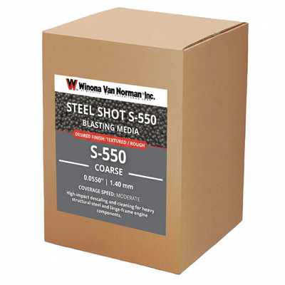 Premium S-550 Steel Shot | Heavy-Duty Blasting Media