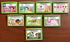 8 Leap Frog LeapPad Explorer Learning Game lot  LeapPad 1 2 3 XDI Ultra Ultimate