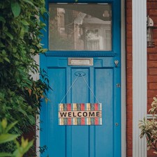  Décoration Porte D'entrée Panneau De Plaque Bois Signe Du Porche Avant