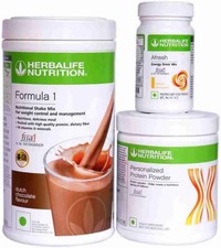 Herbalife Combo de Fórmula 1, Proteína Personalizada Nuevo Pack y Limón Fresco Pack